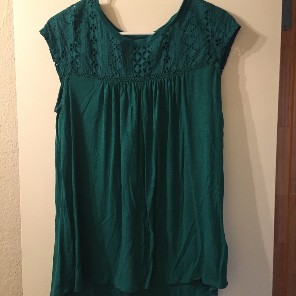 Merona Teal Blouse